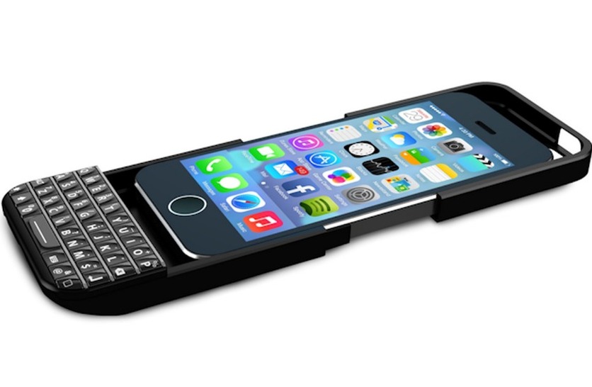 Casing Keyboard Fisik BlackBerry untuk iPhone, Nostalgia Ngetik ala BBM