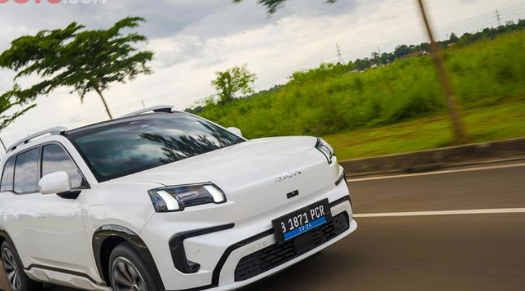 Mobil Listrik AION V Dapat Bintang Tertinggi Euro NCAP