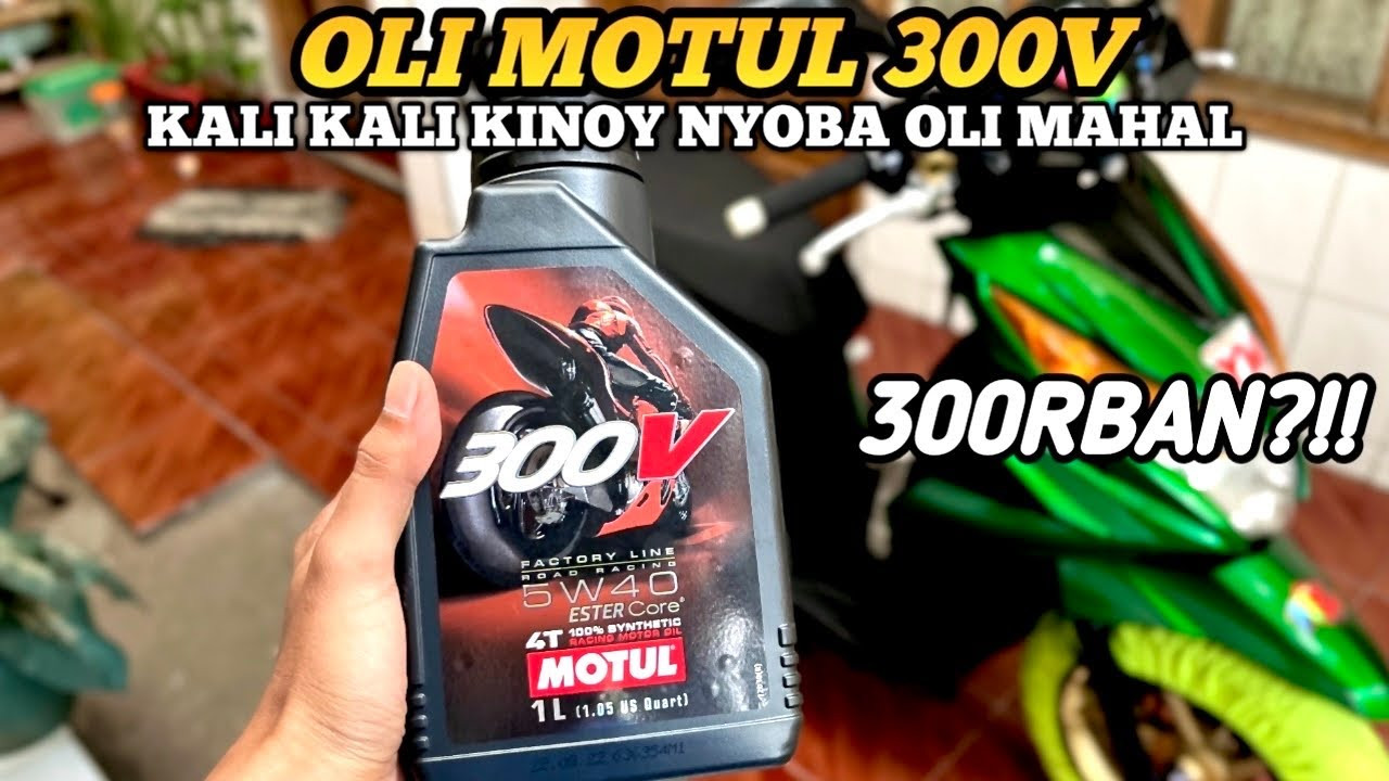 Oli Motul 300V Ester Core Diluncurkan di Sirkuit Mandalika, Ini Keunggulannya