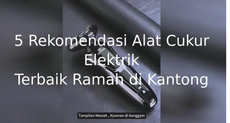 5 Rekomendasi Alat Cukur Elektrik Terbaik 2026: Murah, Berkualitas, dan Bikin Wajah Glowing!