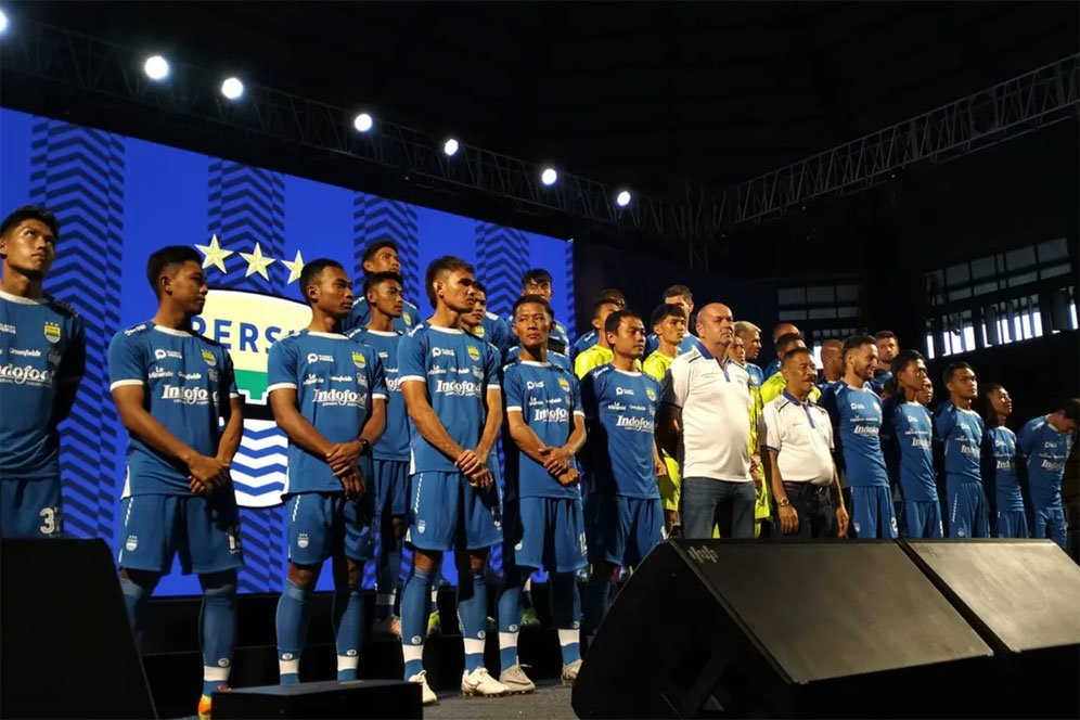  Persib Bandung Launching Skuad Baru di Stadion GBLA