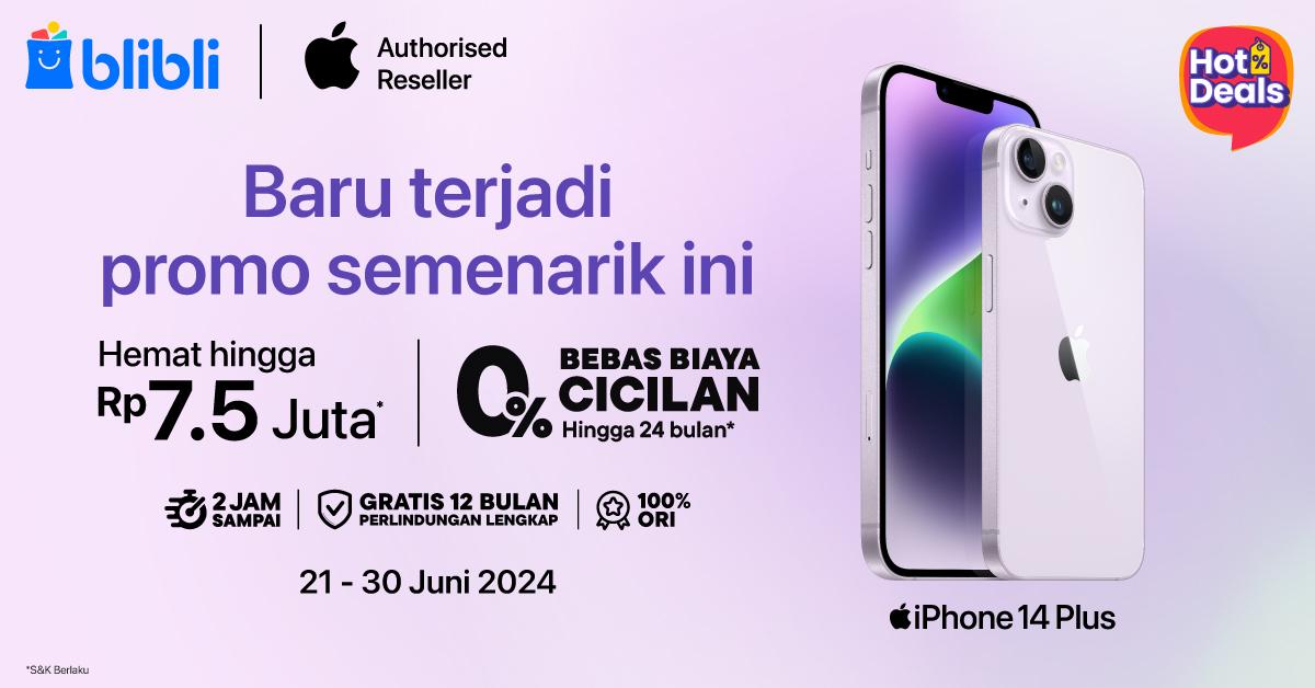 Produk Apple di Indonesia yang akan Rilis tahun 2024, Beli di Blibli 100% Original!