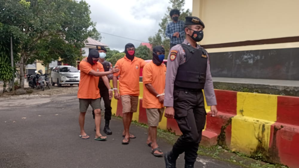 Garap Hutan TNKS Desa Sebelat Ulu untuk Berkebun, 3 Warga Pendatang Digulung Polisi 