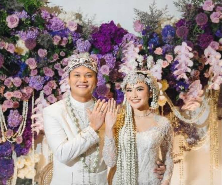 Kisah Cinta Mahalini dan Rizky Febian yang Resmi Menjadi Pasangan Suami Istri