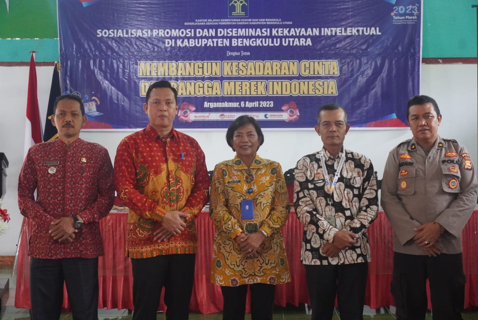 Kemenkumham Bengkulu Berikan Sosialisasi Kekayaan Intelektual Bagi UMKM di Bengkulu Utara, Ini Manfaatnya 