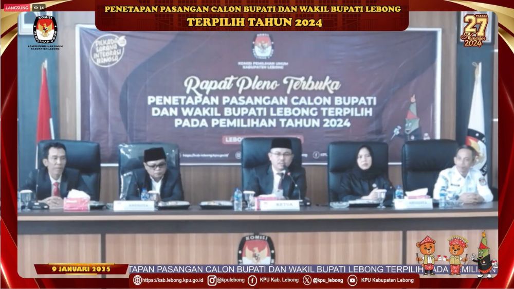 Kalah di Pilkada Lebong, Petahana Tak Hadiri Penetapan Pemenang Pilbub