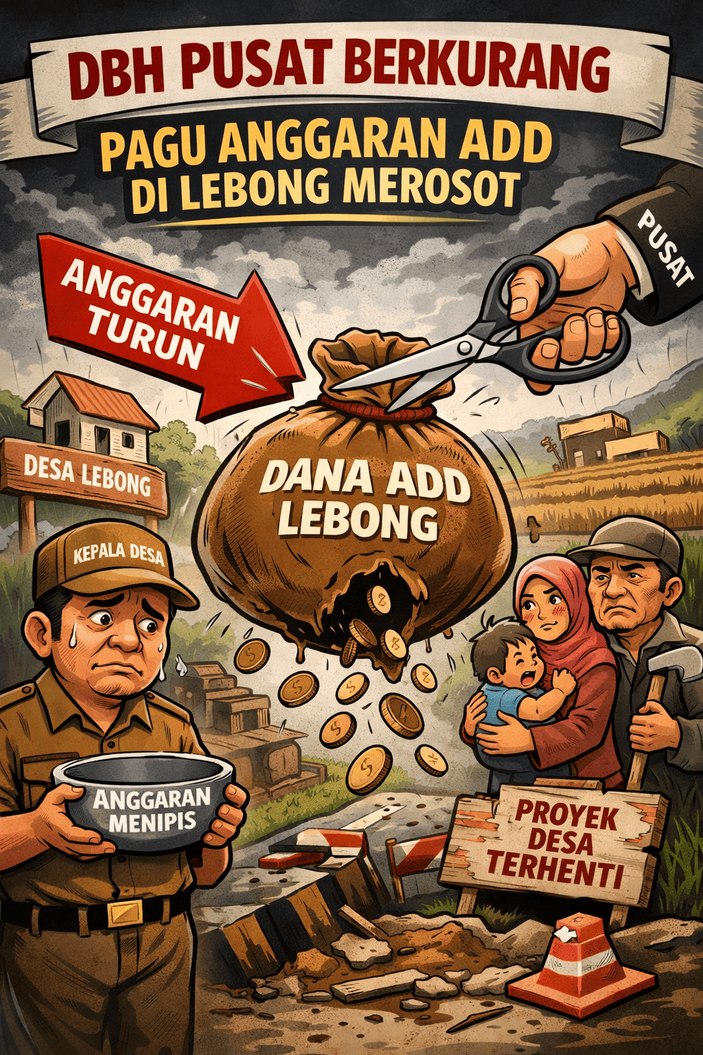 ADD Lebong 2026 Hanya Rp 41 Miliar, 93 Desa Kena Imbas Pemotongan Anggaran