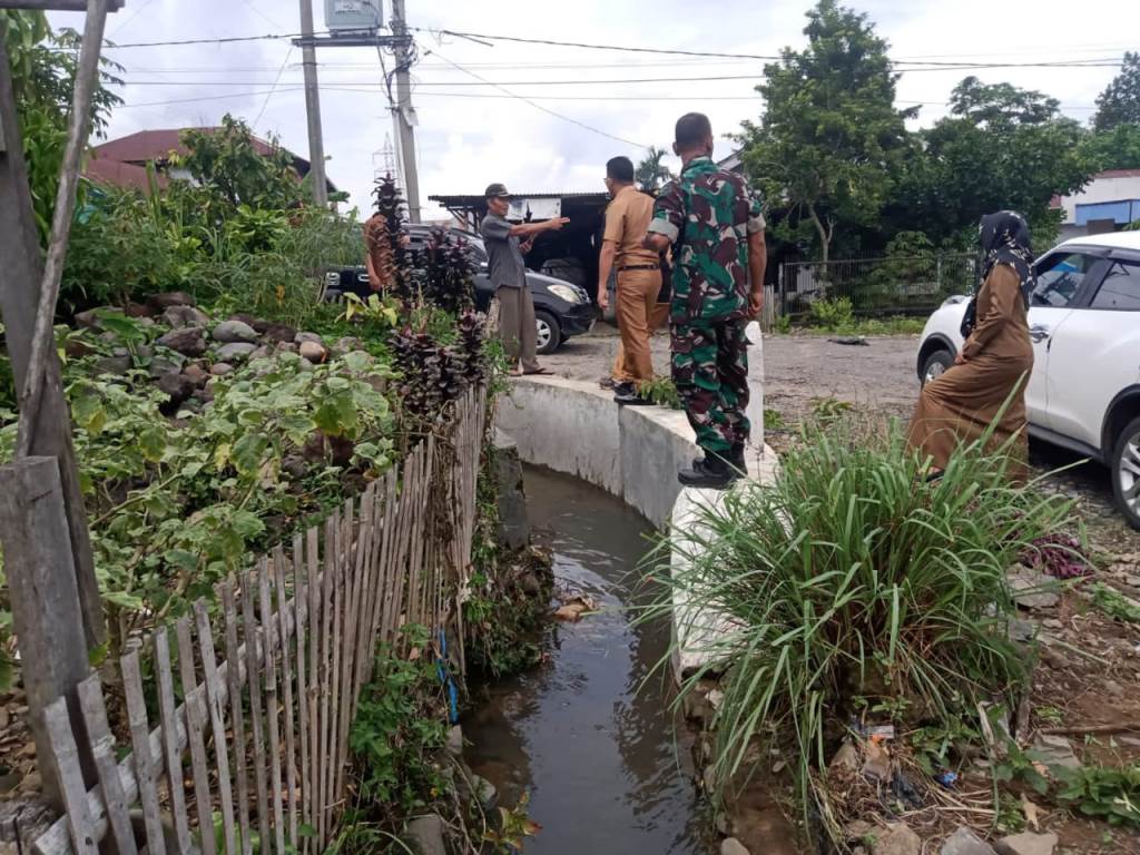 Pasca Viral, Camat Tinjau Lokasi Banjir
