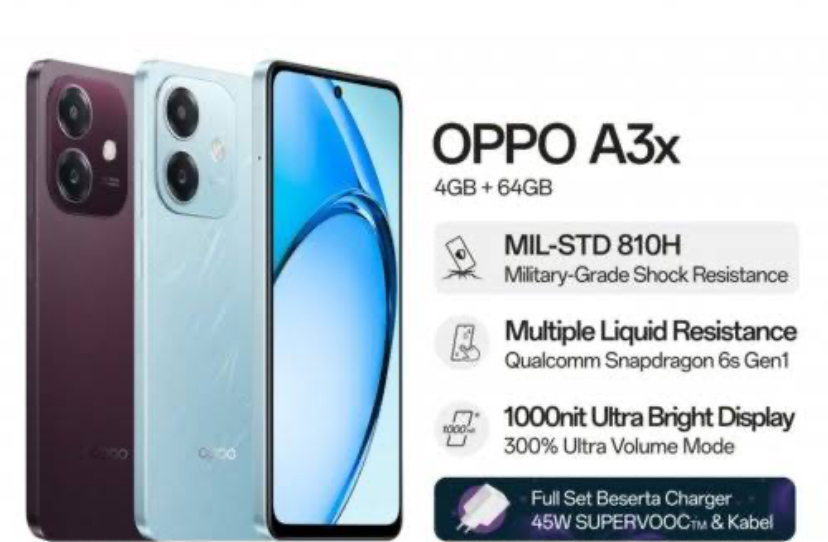 HP Terkuat Ini Keunggulan OPPO A3 Pro 5G Dijual Perdana di Indonesia