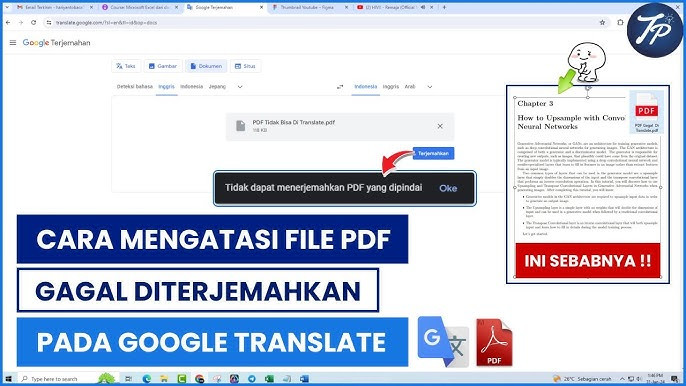 Cara Cepat Terjemahkan File PDF dengan Google Translate