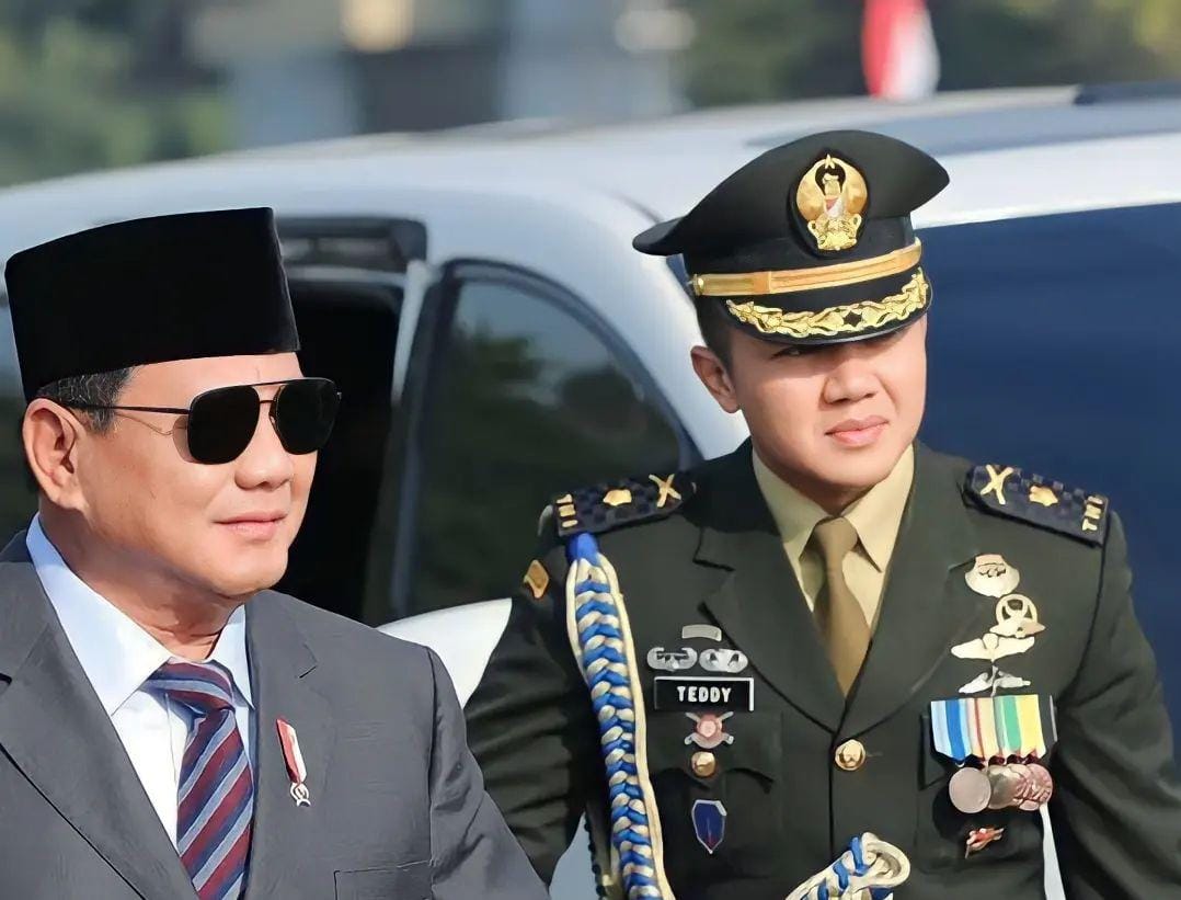 Profil Mayor Teddy Indra Wijaya, Prestasi Cemerlang Ajudan Prabowo