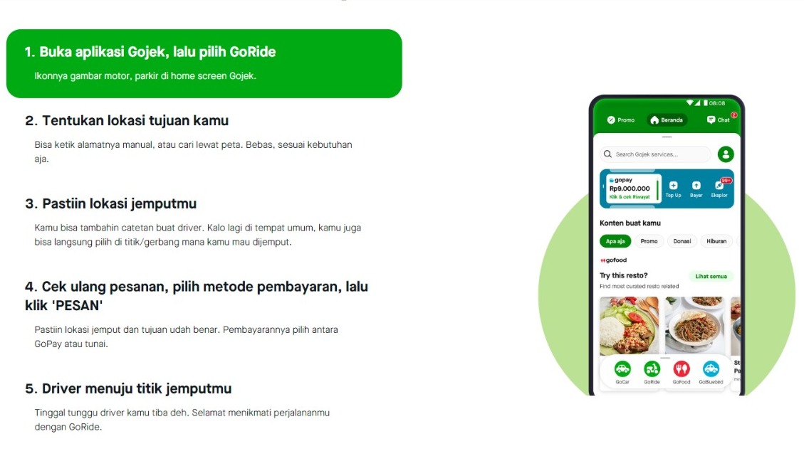 Gojek Luncurkan GoRide Nego: Negosiasi Harga Perjalanan, Lebih Hemat dan Fleksibel