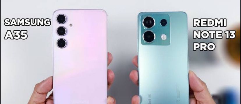 Duel Spesifikasi Samsung Galaxy A35 5G vs Xiaomi Redmi Note 13 Pro