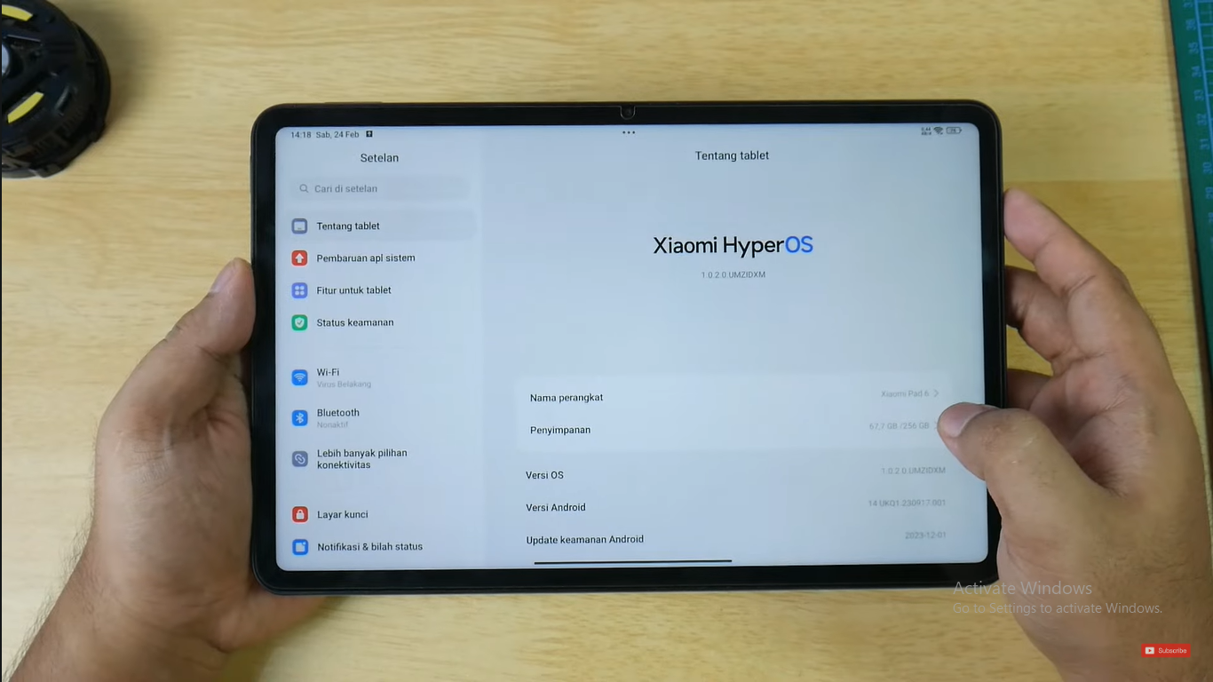 Wajib Update! Hyper OS 1.0 Hadirkan Android 14 dan Wajah Baru ke Xiaomi Pad 6