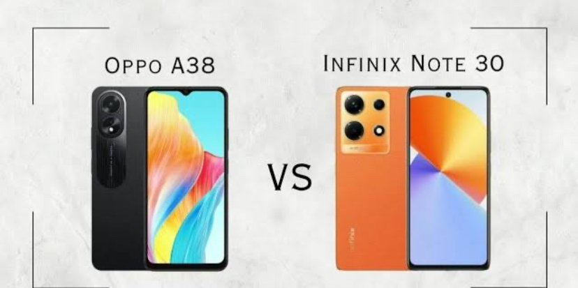 Perbandingan Spesifikasi & Harga HP Oppo A38 Vs Infinix Note 30 Pro