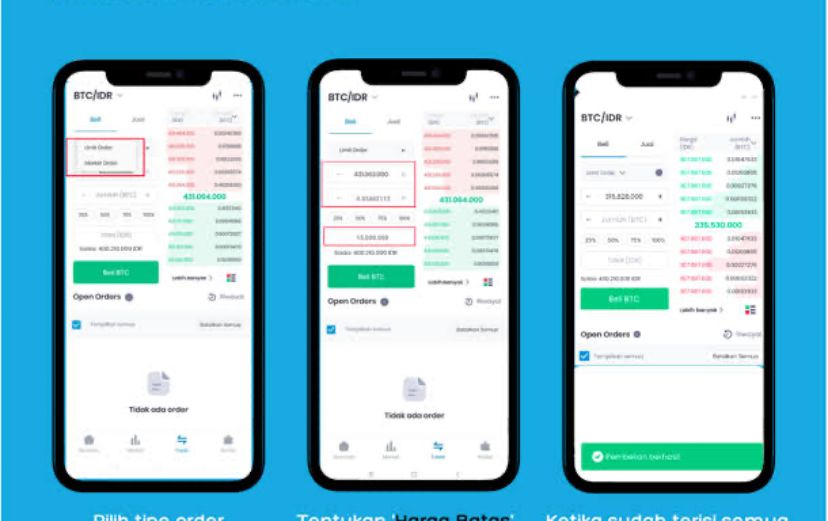 Cara Tranding Kripto di Indodax dengan Modal Kecil Bisa Profit Besar