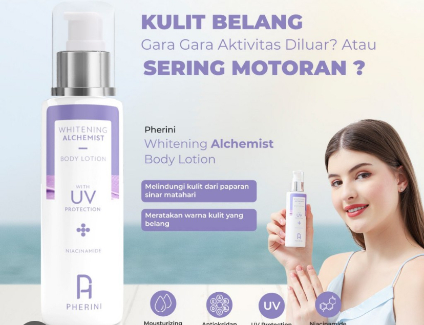 Body Lotion Viral dengan Tone Up Natural untuk Kulit Sensitif 