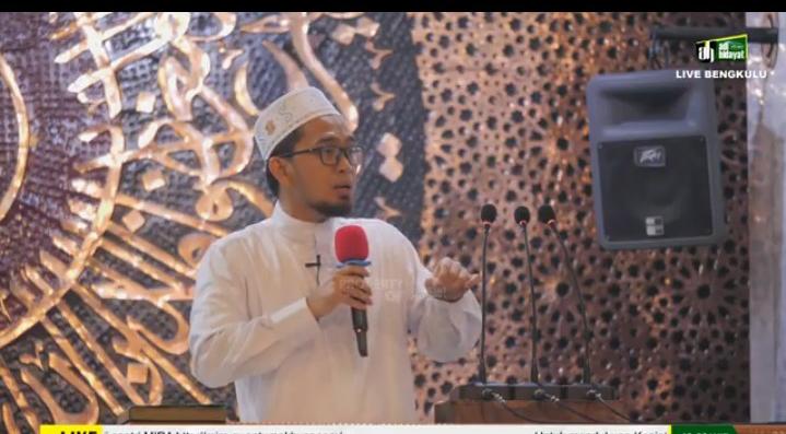 Malam Ini, Ribuan Jamaah Hadiri Tabligh Akbar Bersama Ustaz Adi Hidayat di Bengkulu
