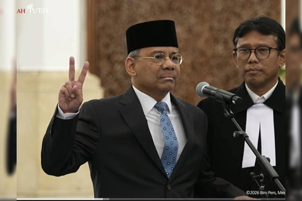 Suahasil Nazara Resmi Dilantik Jadi Menteri Keuangan