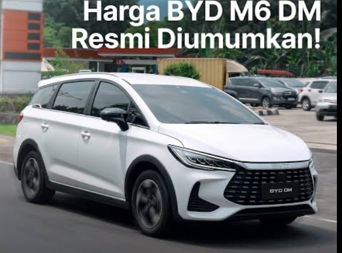 BYD M6 DM Paling Murah Rp 298 Juta, Cek Performa Desainnya