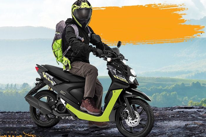 Warna Baru X-Ride 125 Tampil Tangguh dan Fresh Siap Jelajah Petualangan