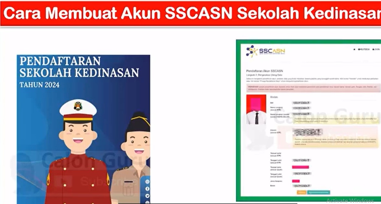 Cara Membuat Akun SSCASN Sekolah Kedinasan 2024, Catat!