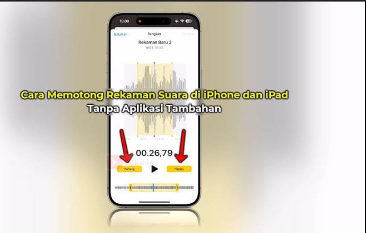 Cara Memotong Rekaman Suara di HP Tanpa Aplikasi Hingga Online