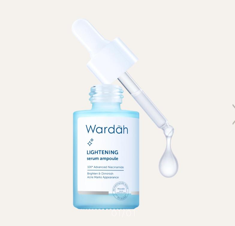 Review Kandungan dan Manfaat Lightening Serum Ampoule Wardah