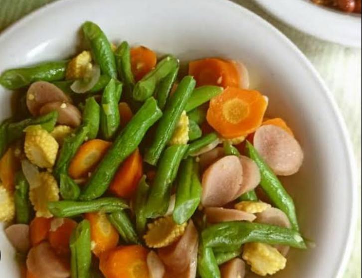  Resep Masakan Sayur Kacang Panjang Sosis, Cocok Jadi Menu Sahur Anak Kos