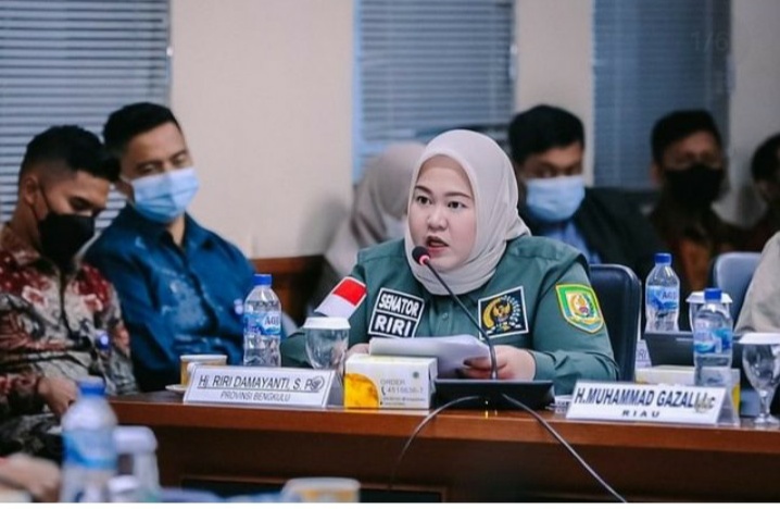 Senator Riri Dorong Penanganan Pengurangan   Sampah Plastik dari Hulu ke Hilir  