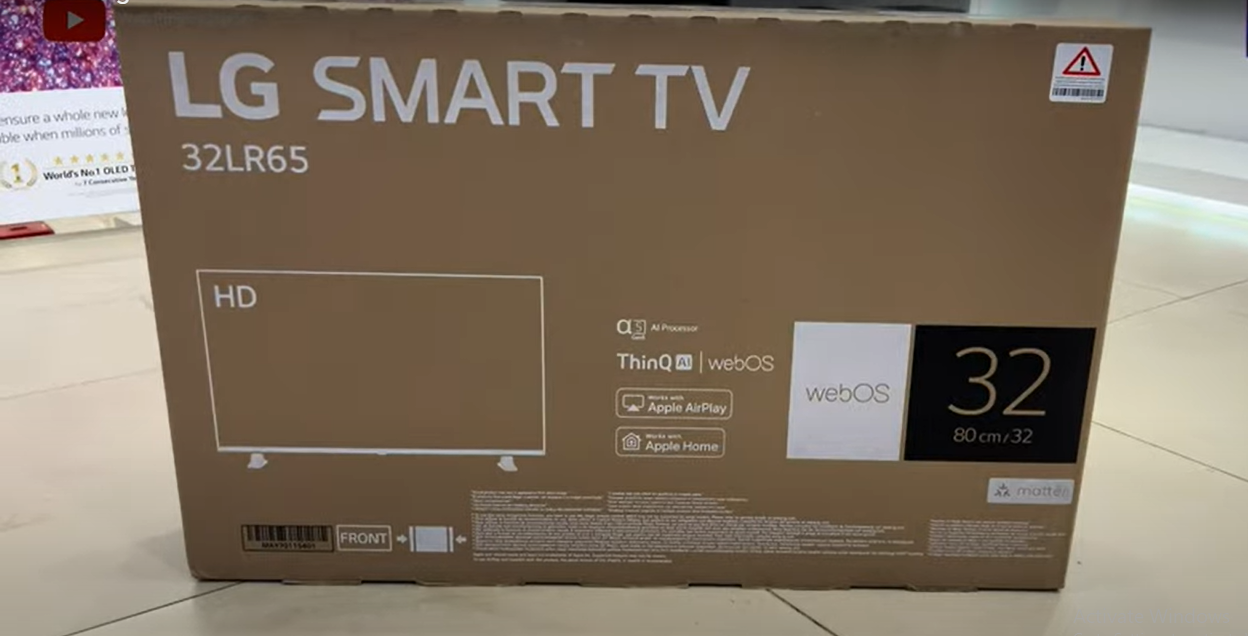 Unboxing New 2024 Smart TV LG 32LR650 Pakai Web OS 8.1.0