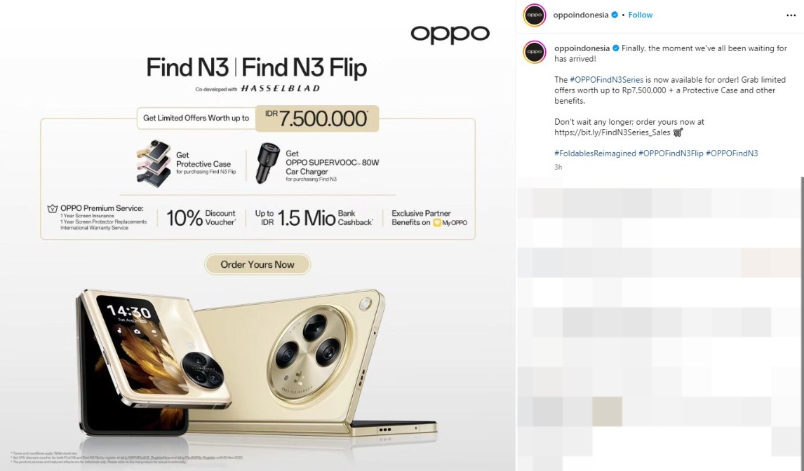 OPPO Find N3, Sang Penggoda Ponsel Lipat yang Berbalut Kemewahan