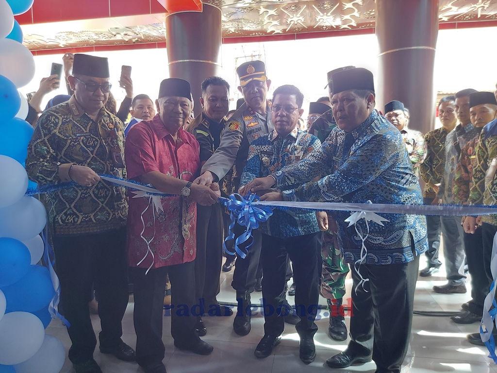 Resmikan PTM Muara Aman: Bupati Lebong Beri Pesan Penting kepada Pedagang, Apa Ya?