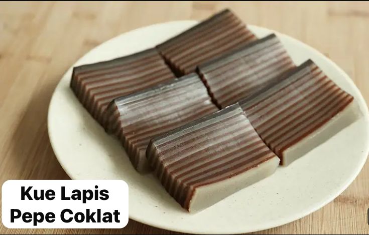 Resep Kue Lapis Pepe Coklat, Tekstur Kenyal dan Rasa Manis