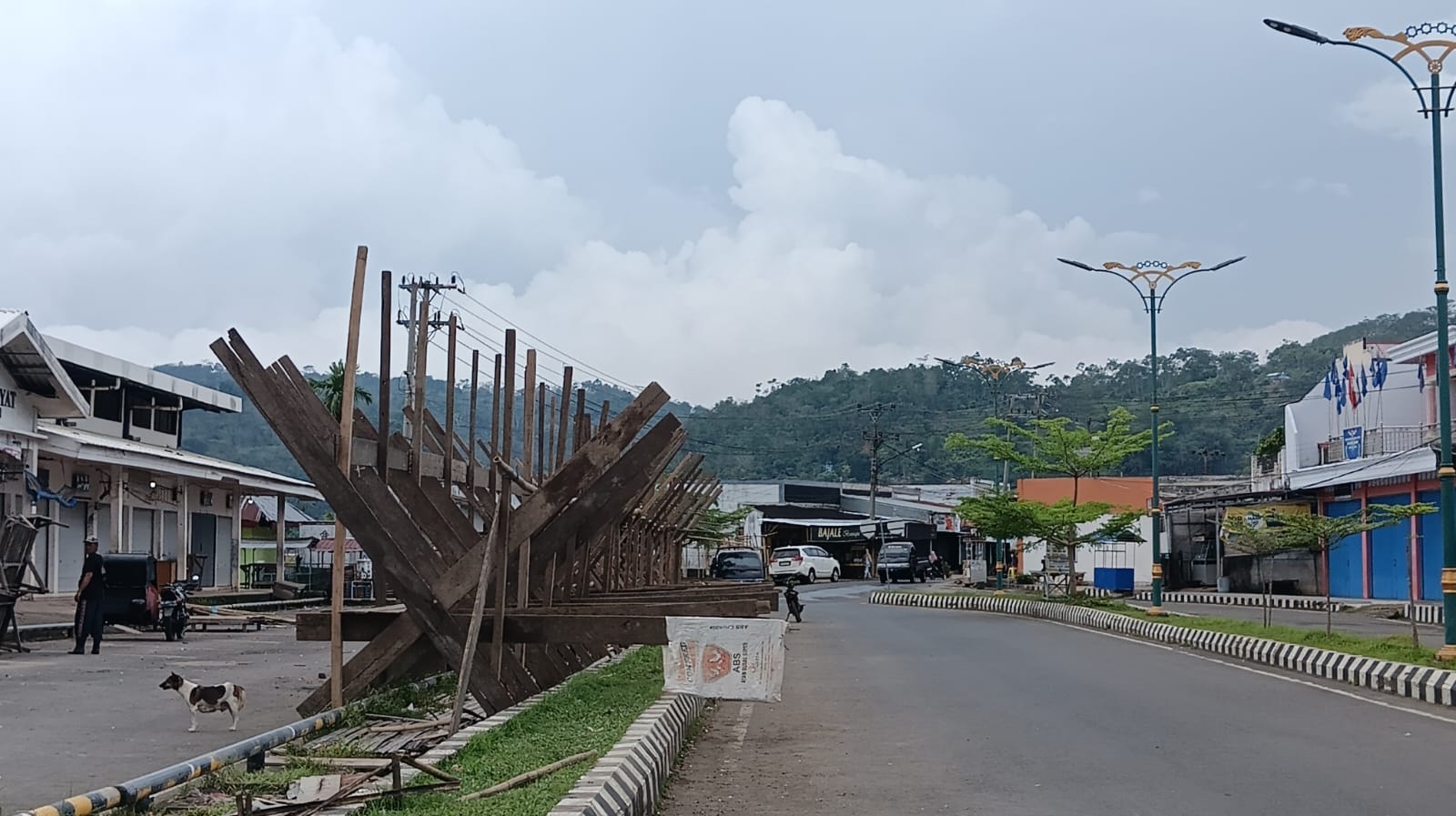 Di Lebong, Lapak Pedagang Daging Sudah Ready 