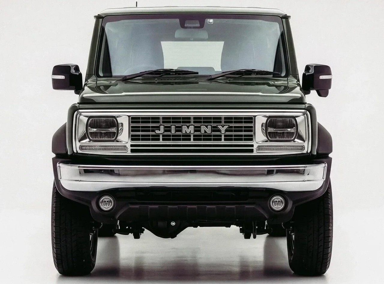 Suzuki Jimny 5 Pintu Berubah Jadi SUV Retro Klasik Amerika