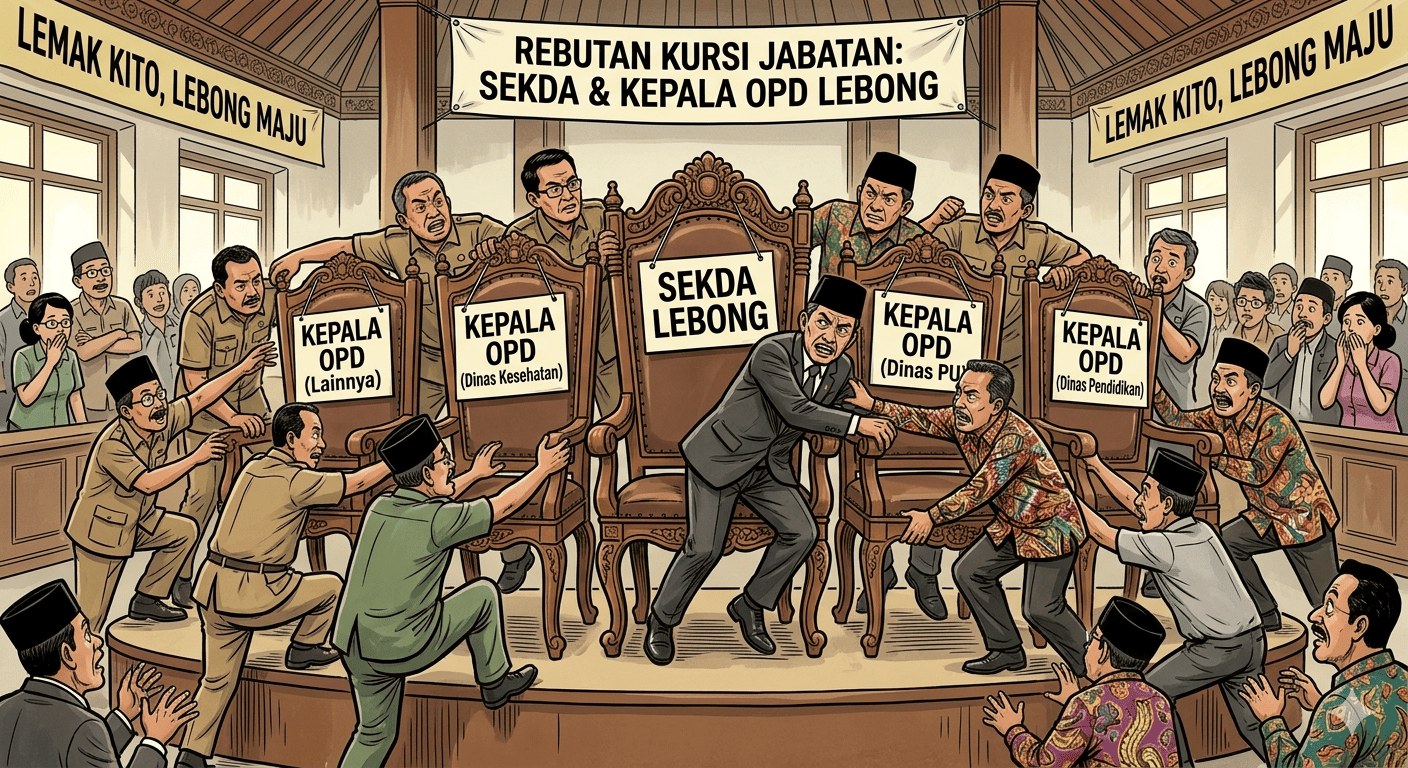 28 Pejabat Berebut Kursi Sekda dan 4 OPD di Lebong