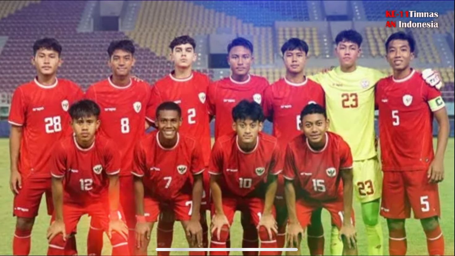 Seru Indonesia U16 Pesta Gol Hantam Laos dan Melaju ke Semifinal Piala Asean 2024
