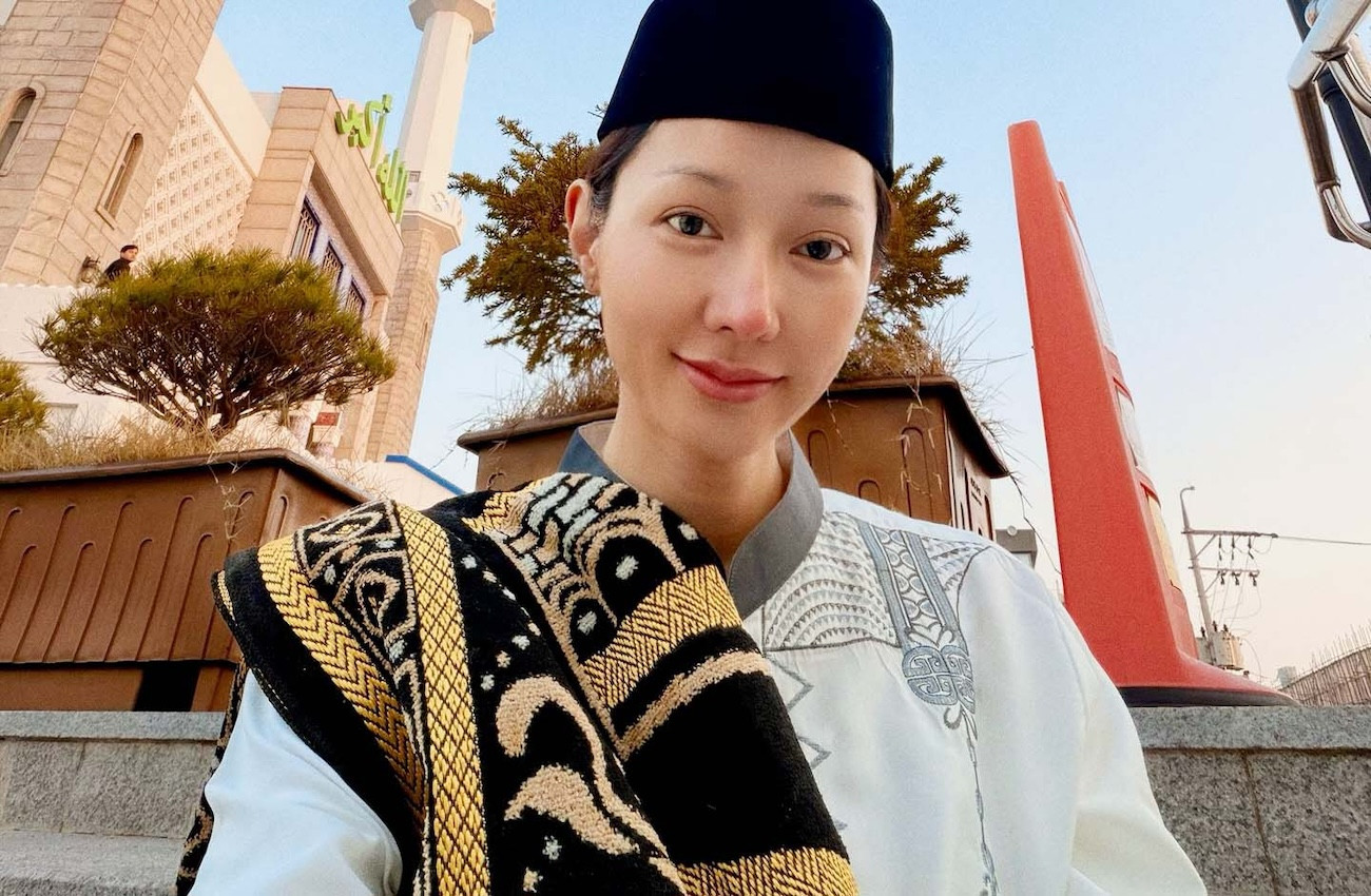 Tampilan Lucinta Luna Saat Idulfitri di Korea Selatan Curi Perhatian Warganet