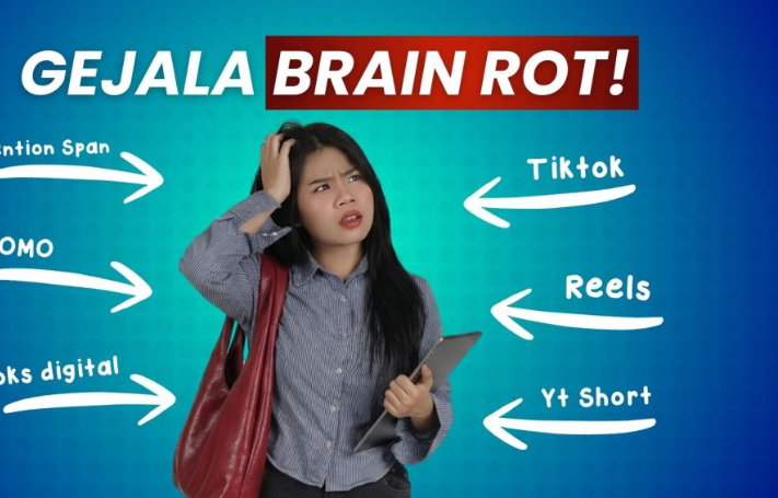 4 Efek Buruk Brain Rot pada Otak dan Kesehatan Mental