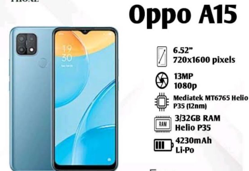 Spesifikasi Oppo A15, HP dengan Triple Kamera yang Harganya Terjangkau