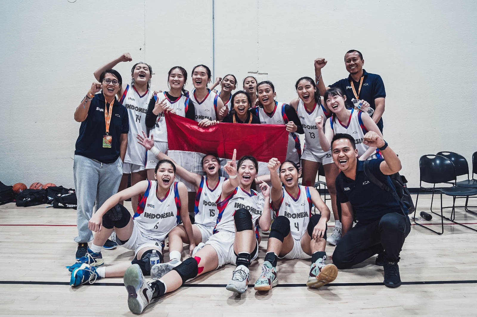 Luar Biasa!Tim Putri KFC DBL Indonesia All-Star 2023 Juara Kompetisi Basket di Amerika Serikat