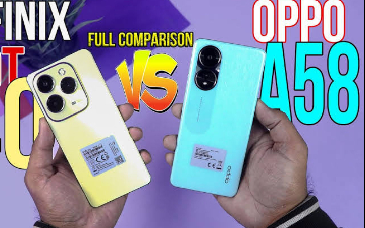 Pertarungan Panas Oppo A58 vs Infinix Note 40s Smartphone Rp 2 Jutaan