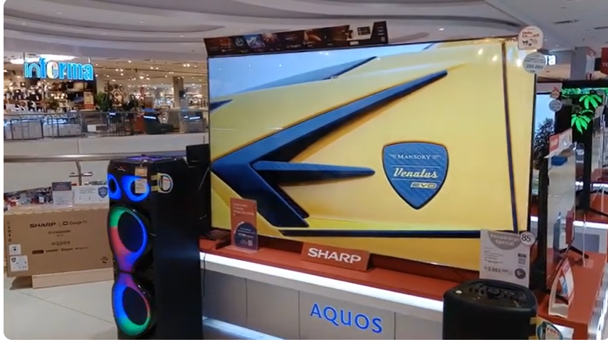 Daftar Harga LED & QLED Sharp 32–85 Inch Maret 2026, Mulai Rp2 Jutaan