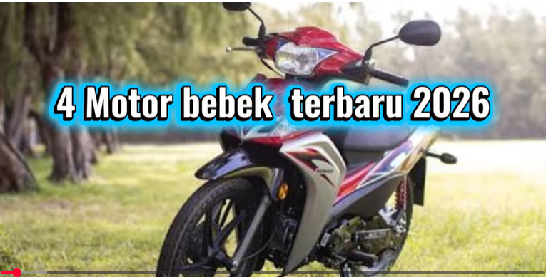 Empat Motor Bebek Terbaru 2026 Paling Irit dan Terjangkau