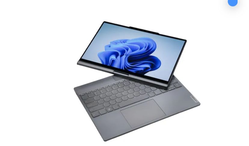 Kategori Laptop Unik, Laptop Lenovo Auto Twist Bisa Buka Sendiri