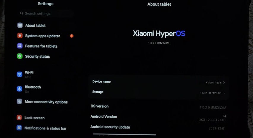 Intip Kekuatan Hyper OS v1.0.2 di Xiaomi Pad 6, Performa Juara!