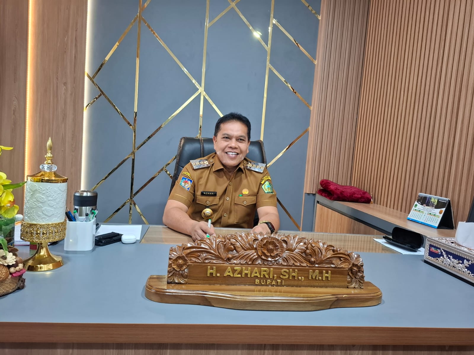 Kurangi Ketergantungan Dana Transfer Pemerintah Pusat, Bupati Azhari: Inovasi Garap Potensi 