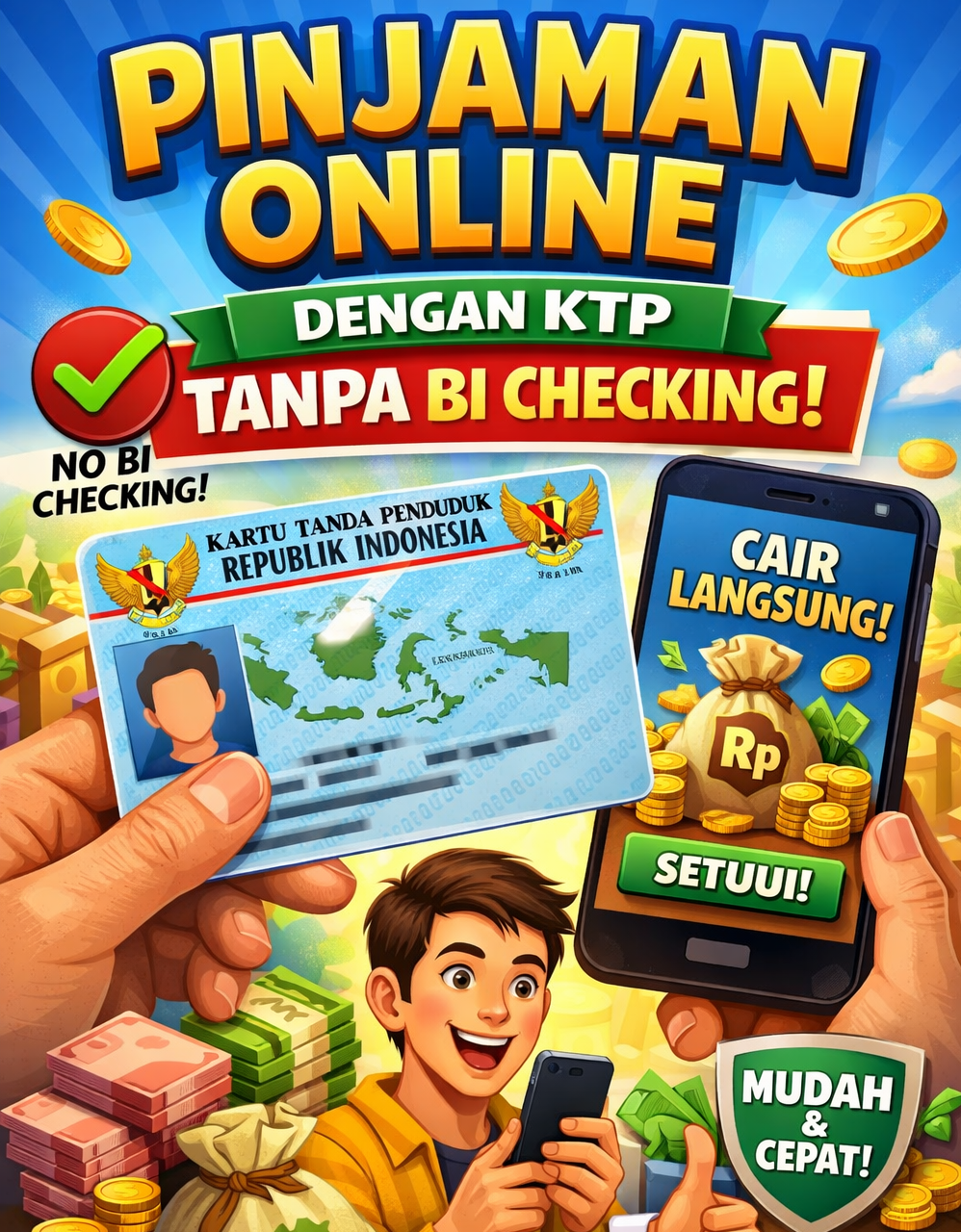 Pinjaman Online dengan KTP Tanpa BI Checking, Solusi Cepat Kebutuhan Mendesak