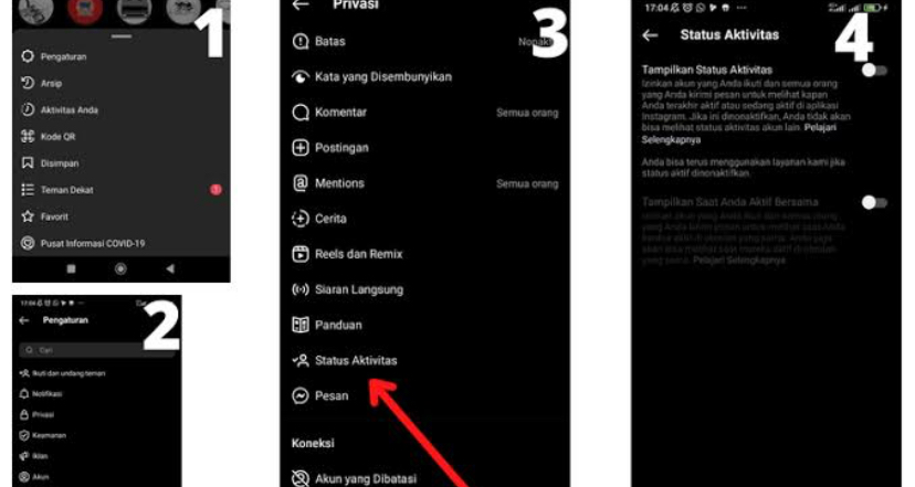 Cara Mematikan Tanda Online di Instagram, Privasi Anda Aman!